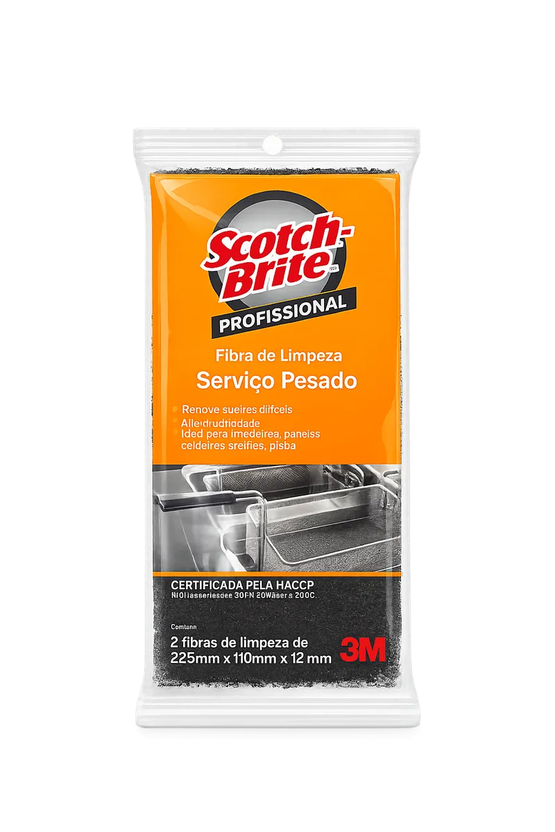 Fibra de Limpeza Pesada - Scotch-Brite