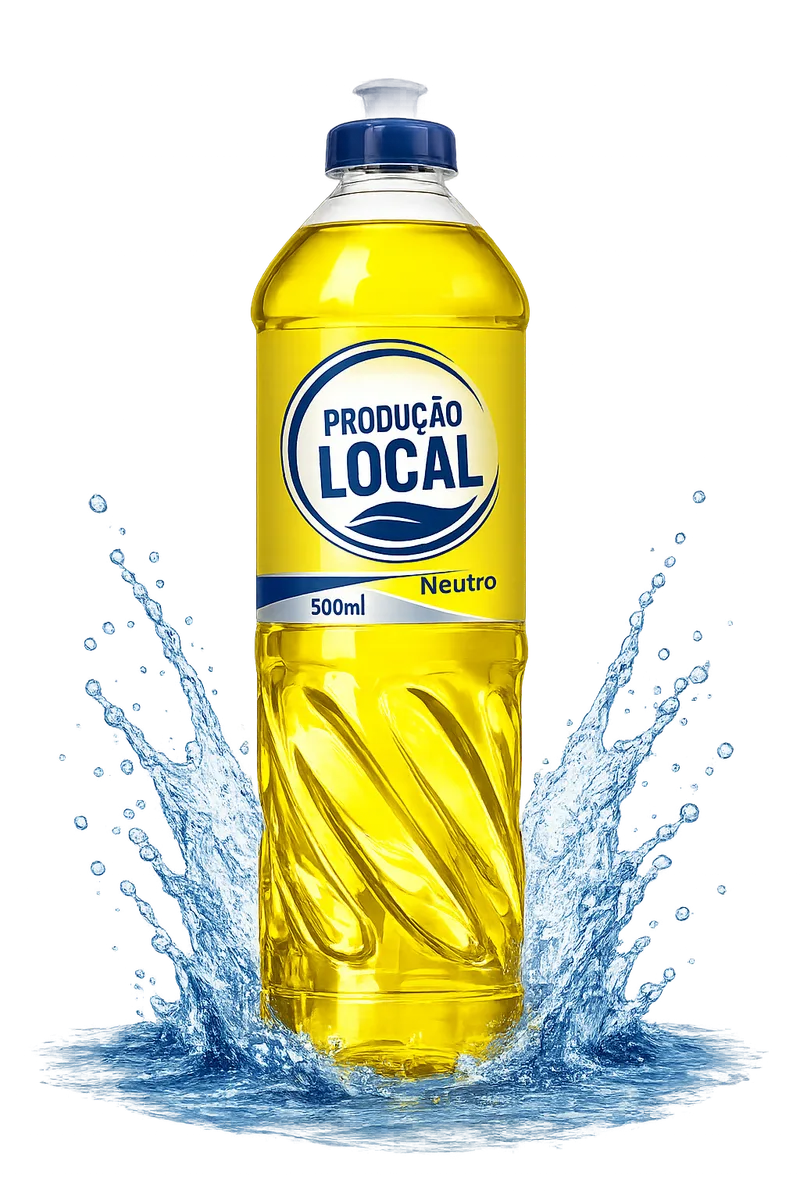 Detergente 500ml - Produção Local