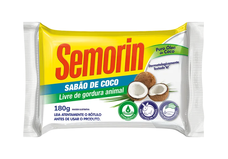 Sabão em Barra de Coco